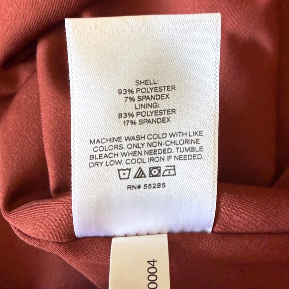 NWT Express Strapless Sweetheart Maxi Mesh Dress | Women’s Medium | Red Purple - Picture 8 of 10